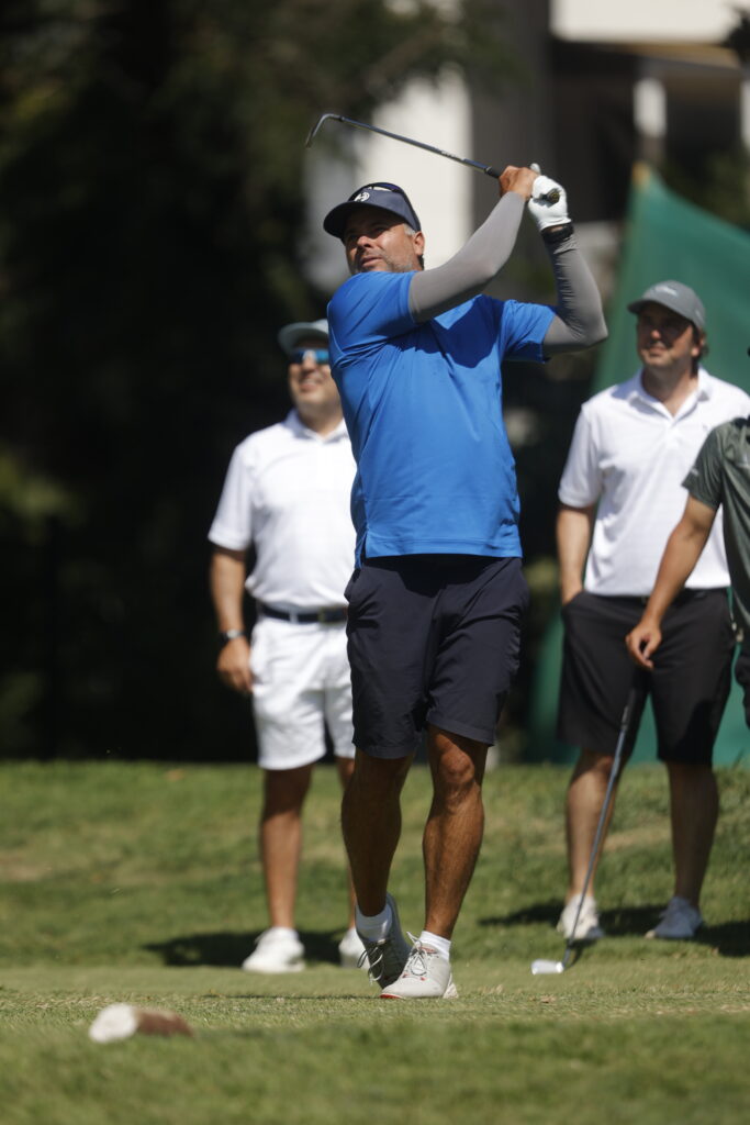 Fernando González disputando el ProAm del Astara Chile Classic presentado por Scotiabank