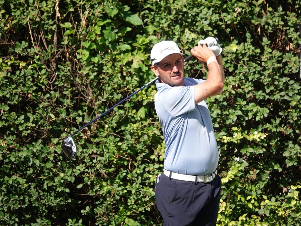 Julián Etulain en la primera ronda del Astara Chile Classic presentado por Scotiabank